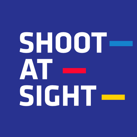 Shoot At Sight Media Production Company Logo